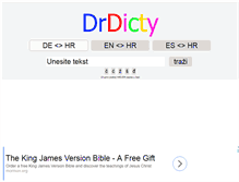 Tablet Screenshot of drdicty.com